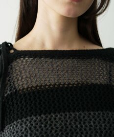 WEGO モヘアタッチ2WAYワンショルニット