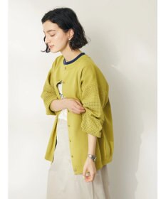 CRAFT STANDARD BOUTIQUE 超軽量メッシュ切替2wayカーディガン