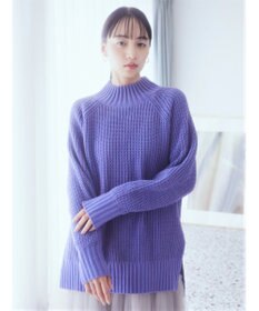 earth music&ecology マットベロアモールチュニック