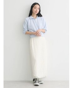 earth music&ecology ハーフジップショートプルオーバー