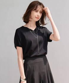 UNFILO L スゴ機能美 Vネック ニット