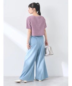 earth music&ecology ホイップ風ジャガードプルオーバー