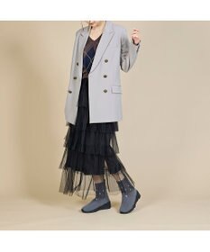 MODE ET JACOMO <carino>ビジュー付きニットブーツ