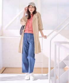 ANY 【洗濯機可/UVケア/接触冷感】ドロストピケカーディガン