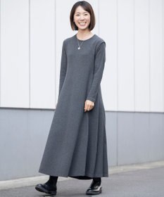 23区 S 【Sサイズ限定】ヴィスコースストレッチ フレアワンピース