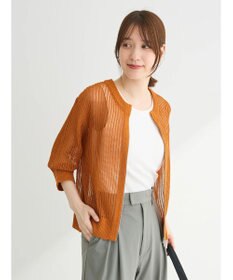 Green Parks Ｚｉｐ付メッシュカーディガン