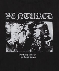 WEGO サイドレースアップグラフィックタンク