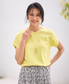 ANY L ハーフスリーブニット