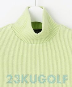 23区GOLF カラー豊富！【WOMEN】【吸湿発熱】グランサーモ モックネック カットソー