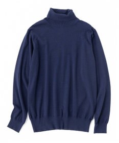 UNFILO MENS 【男女兼用】ライトウォームタートルネックニット