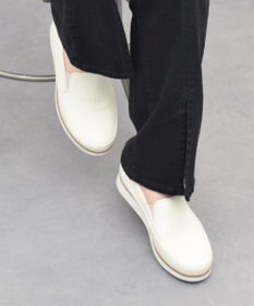 INTER-CHAUSSURES 【BUSSOLA】レザースリッポンスニーカー
