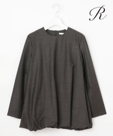 23区 【R(アール)】ウールトロストレッチ バルーン ブラウス