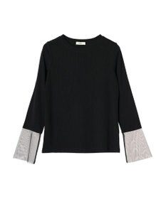 earth music&ecology 袖シアープルオーバー