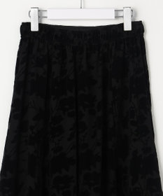 ANY SIS 【2SET】フェザー ニット × フロッキー スカート