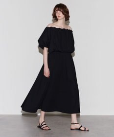 NAVE 【Nave 　洗える・接触冷感】クロップドジャージーブラウス