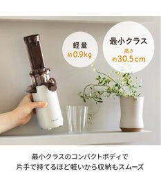 YAMATO テーブル＆キッチン 【レコルト】コールドプレスジューサーミニ  ホワイト  RCJ-1(W)