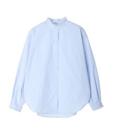 earth music&ecology Ｔ／Ｃ　スタンドフリルブラウス