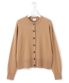 23区 L 【見上愛さん着用/STORY掲載】ピュアカシミヤ クルーネック カーディガン