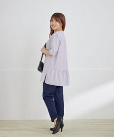 Tiaclasse 【選べる2Type】スキッパーシャツチュニック