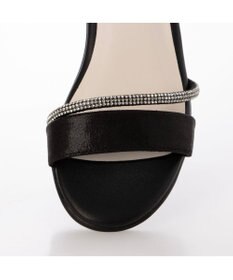 ing <Pitti>【WEB限定】ラインストーンウエッジサンダル