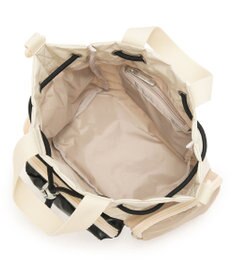 LeSportsac CONV DRAWSTRING CRSSBDY/ベージュ/ブラックシャイン/メレンゲ