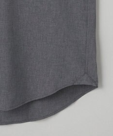 GOTAIRIKU 【シワになりにくい/ストレッチ/洗える】ウールライク シャツ_カッタウェイカラー