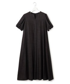 23区 【洗える】デニムライクシャンブレー フレア ワンピース