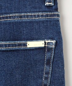 ANY SIS L 【美Denimシリーズ】センタープレスセミフレア デニム