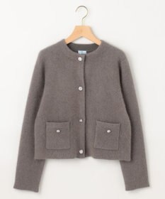 組曲 L 【手洗い可】フラッフィーファーニットジャケット