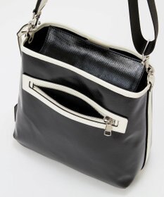 TOPKAPI 【TREASURE TOPKAPI】PVCコート キャンバス ショルダーバッグ / 撥水