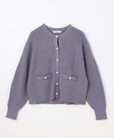 ANY 【手洗い可】パールカーディガン