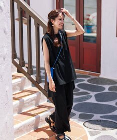 Tiaclasse 【洗える】カットツイルセットアップ（2点セット）