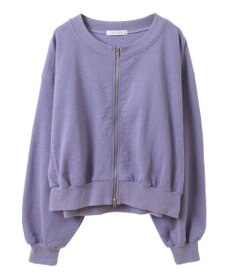 Green Parks ウ゛ィンテージ風ｚｉｐ裏毛カーディガン