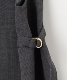 ANY SIS 【セットアップ可】ドライタッチクール ジレ