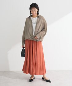 Green Parks サラフレワイドパンツ（無地）