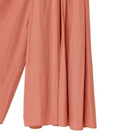 Green Parks サラフレワイドパンツ（無地）