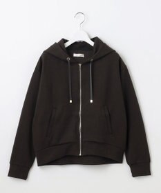 Feroux 【洗える】バックフリル ダンボールパーカー