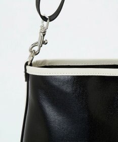 TOPKAPI 【TREASURE TOPKAPI】PVCコート キャンバス ショルダーバッグ / 撥水