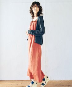 San-ai Resort（三愛水着楽園） 【SALE】マキシワンピース　M　【Coral veil（コーラルヴェール）】