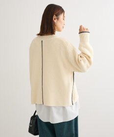 Green Parks かのこ編モックネックニットプルオーバー