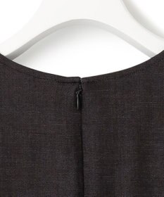 23区 【洗える】デニムライクシャンブレー フレア ワンピース