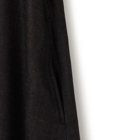 23区 【洗える】デニムライクシャンブレー フレア ワンピース