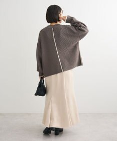 Green Parks かのこ編モックネックニットプルオーバー