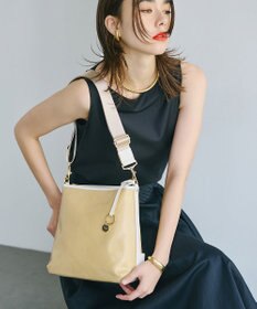 TOPKAPI 【TREASURE TOPKAPI】PVCコート キャンバス ショルダーバッグ / 撥水