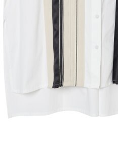 JOSEPH 【洗える】ポプリンカラーブロック　リラックスブラウス