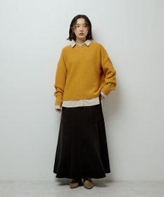 Green Parks かのこ編モックネックニットプルオーバー