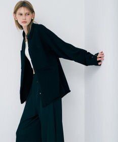 uncrave スウェットライクニット CPOシャツ