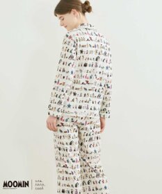 une nana cool 【ムーミン】【綿100%】 MOOMIN * une nana cool  開襟パジャマ