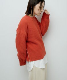 Green Parks かのこ編モックネックニットプルオーバー