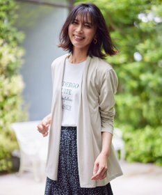 ANY 【接触冷感/UVケア/吸水速乾】長袖シアーカーディガン